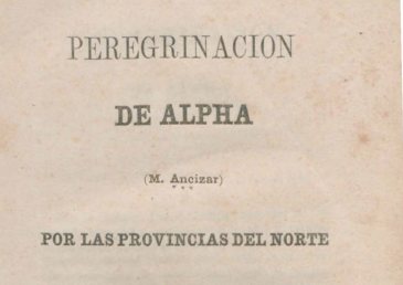Peregrinación de Alpha, 1853
